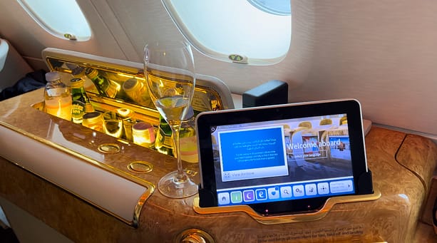 emirates first class ausstattung