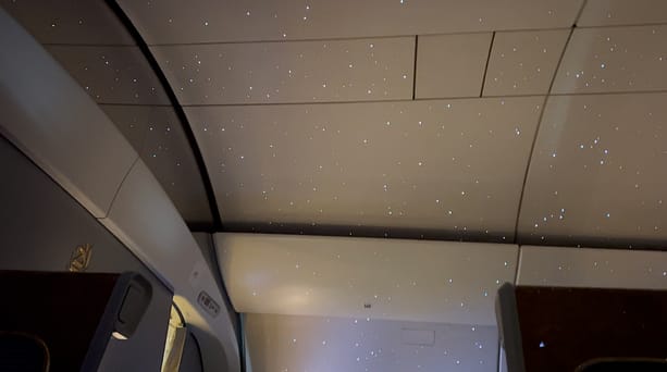emirates first class sternenhimmel