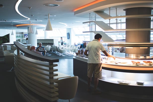 first class lounge